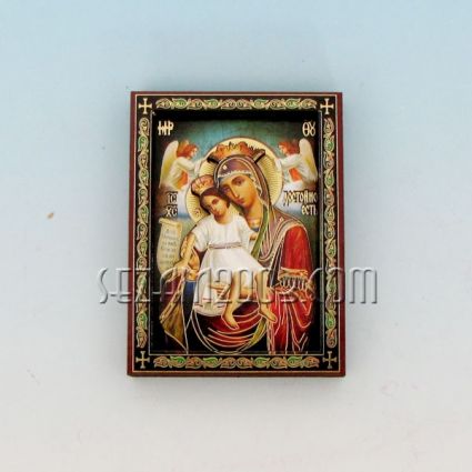 Three-layer mdf icon + magnet