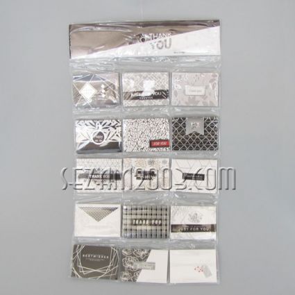 Greeting cards in a board 15 men\'s models 120 pcs