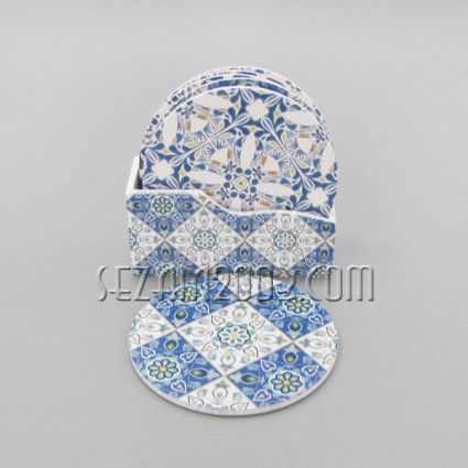  Cup coaster+mdf vintage stand