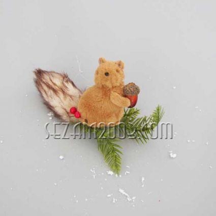 Squirrel - textile figurine