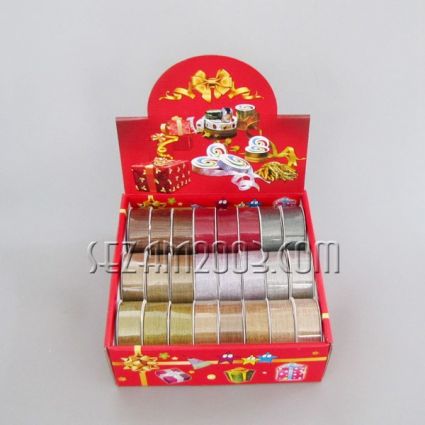 Packaging tape, single-color, glossy, on a roll - 7 colors
