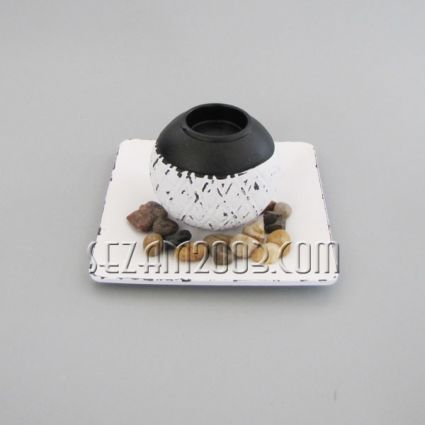 MDF candlestick