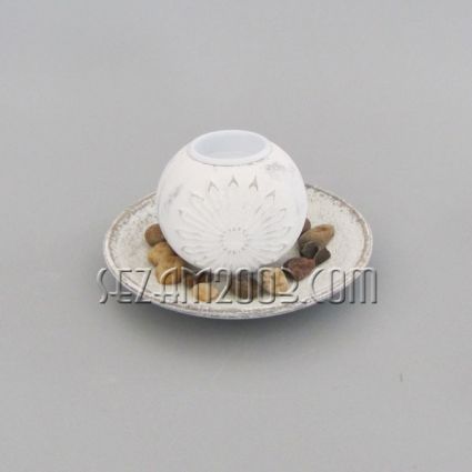 MDF candlestick