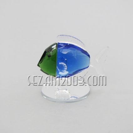 Fish - colorful glass figure