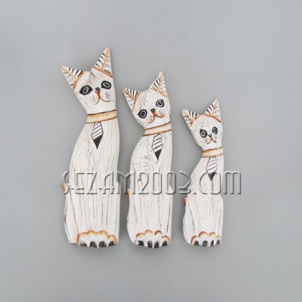Cat from a tree decorated