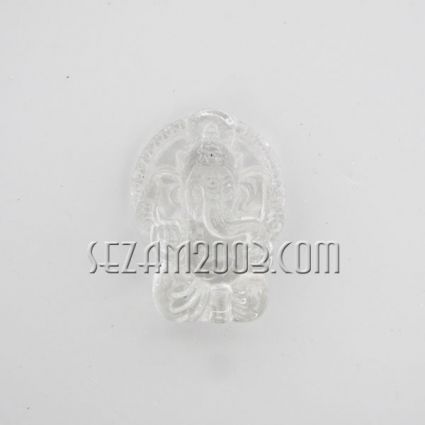Ganesha figurine from glass