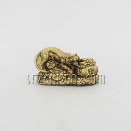 Tiger-feng shui figurine from polyresin