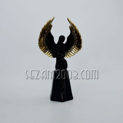 Man with wings - polyresin art figure