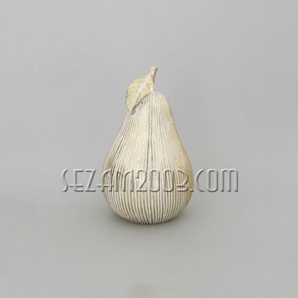 Golden pear - polyresin figure