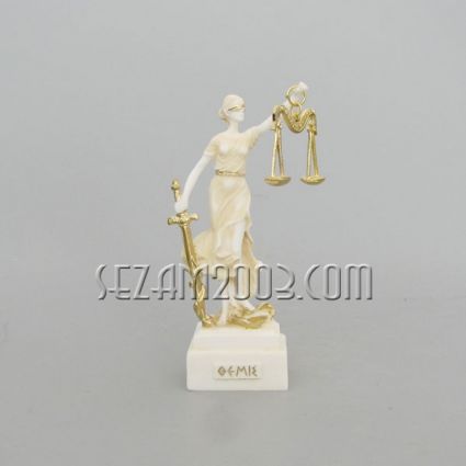 Themis – Goddess of Justice – Alabaster Figure