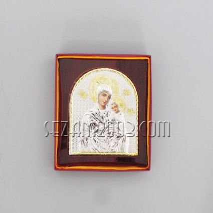 MDF and metal icon in a box
