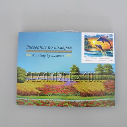 Picture - painting by numbers