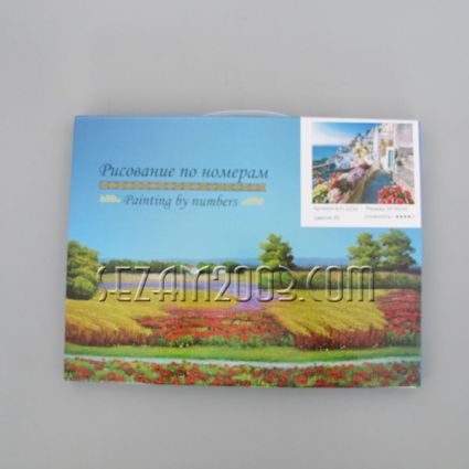 Картина - рисуване по номера - Средиземноморие